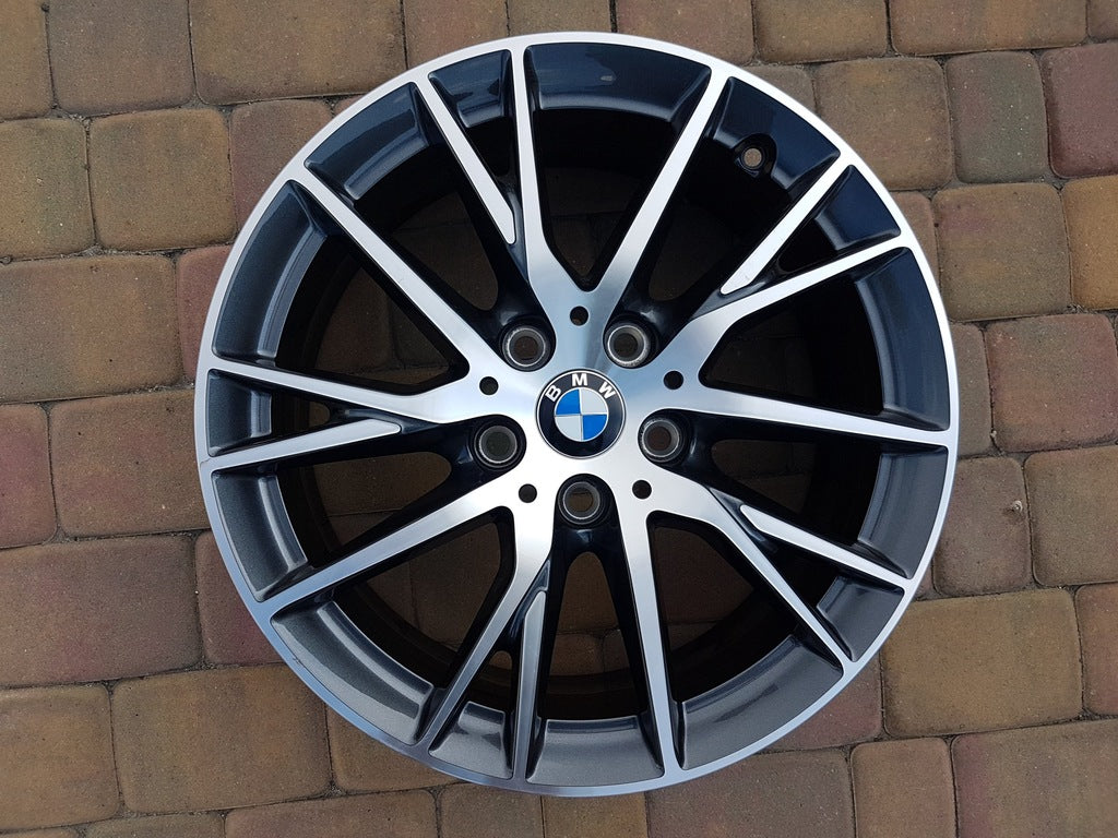 1x Alufelge 17 Zoll 7.0" 5x112 47ET Silber BMW 2 Rim Wheel FEL1067927002ug