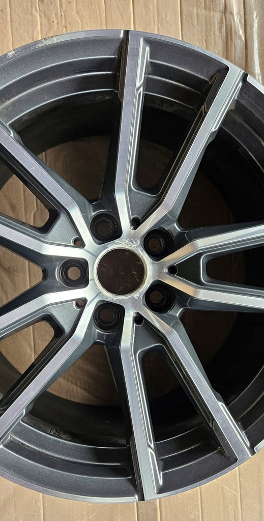 1x Alufelge 18 Zoll 8.5" 5x112 40ET Glanz Graphit 6897082 BMW 3 G21 G20