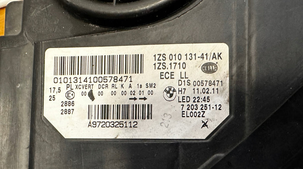 Frontscheinwerfer BMW F11 F10 7203251 LED Links Scheinwerfer Headlight SCH4141992568yg