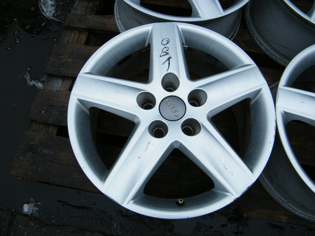 1x Alufelge 17 Zoll 7.5" 5x112 45ET Matt Silber Audi Octavia Golf Vii Rim Wheel