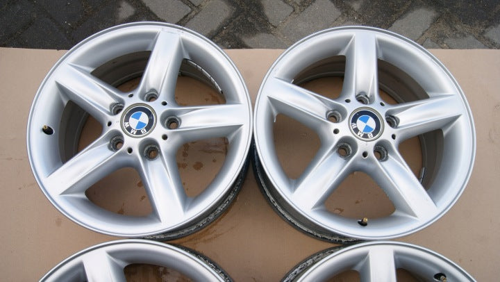 4x Alufelge 16 Zoll 7.0" 5x120 BMW Rim Wheel FEL6663170220vl