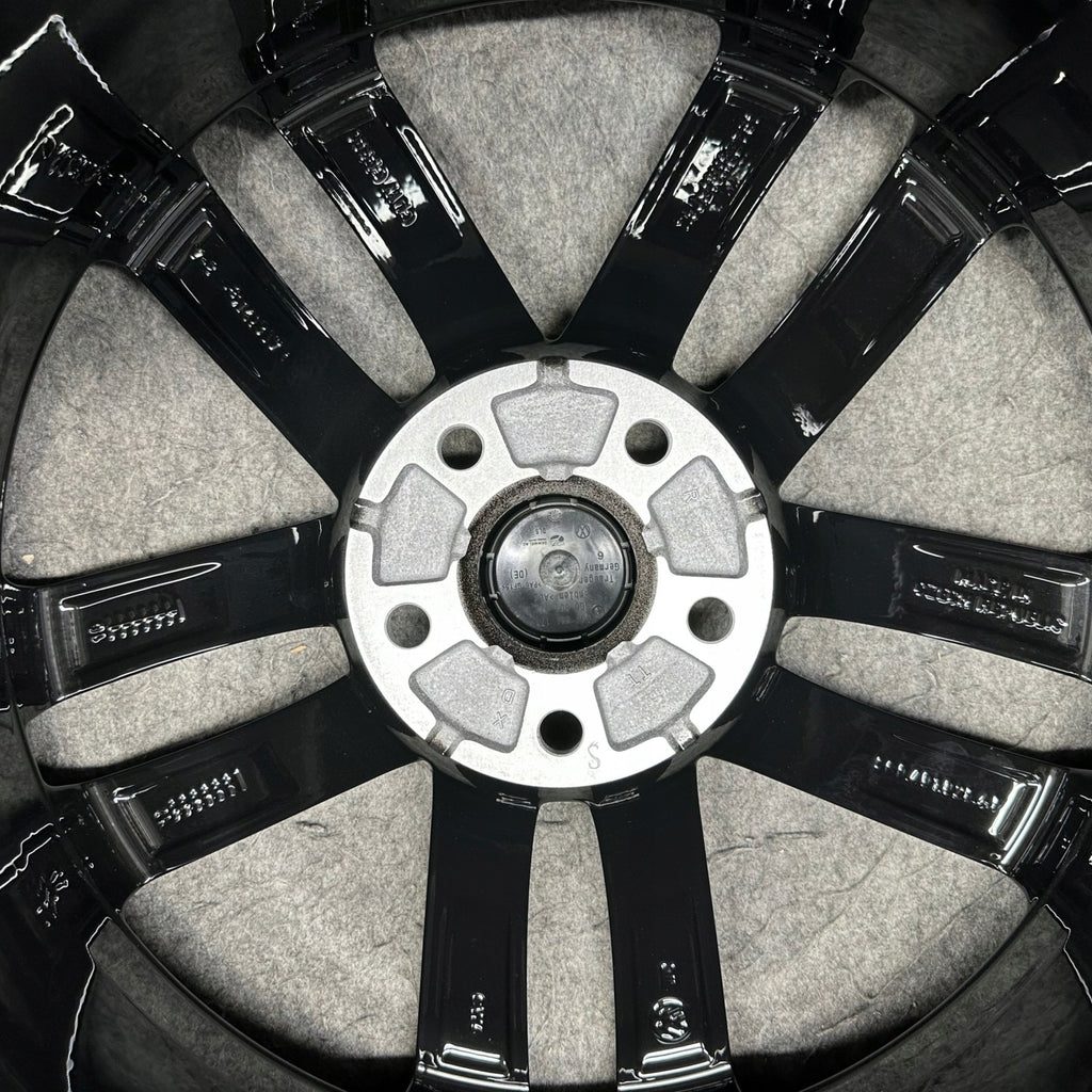 4x Alufelge 18 Zoll 7.5" 5x112 51ET Glanz Schwarz 5G0601025AF VW Golf Vii FEL3964717910mj