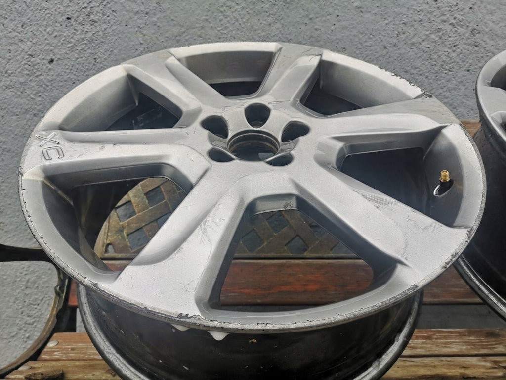 1x Alufelge 19 Zoll 7.5" 5x108 55ET Glanz Silber 31341123 Volvo Xc70 Xc90 Xc60