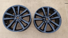 Load image into Gallery viewer, 1x Alufelge 20 Zoll 8.0" 5x108 40ET Glanz Schwarz Jaguar Rim Wheel FEL9630979843ui