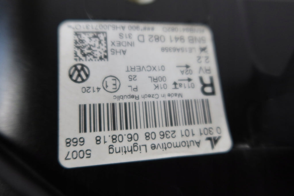 Frontscheinwerfer VW Tiguan 5NB941082D LED Rechts Scheinwerfer Headlight