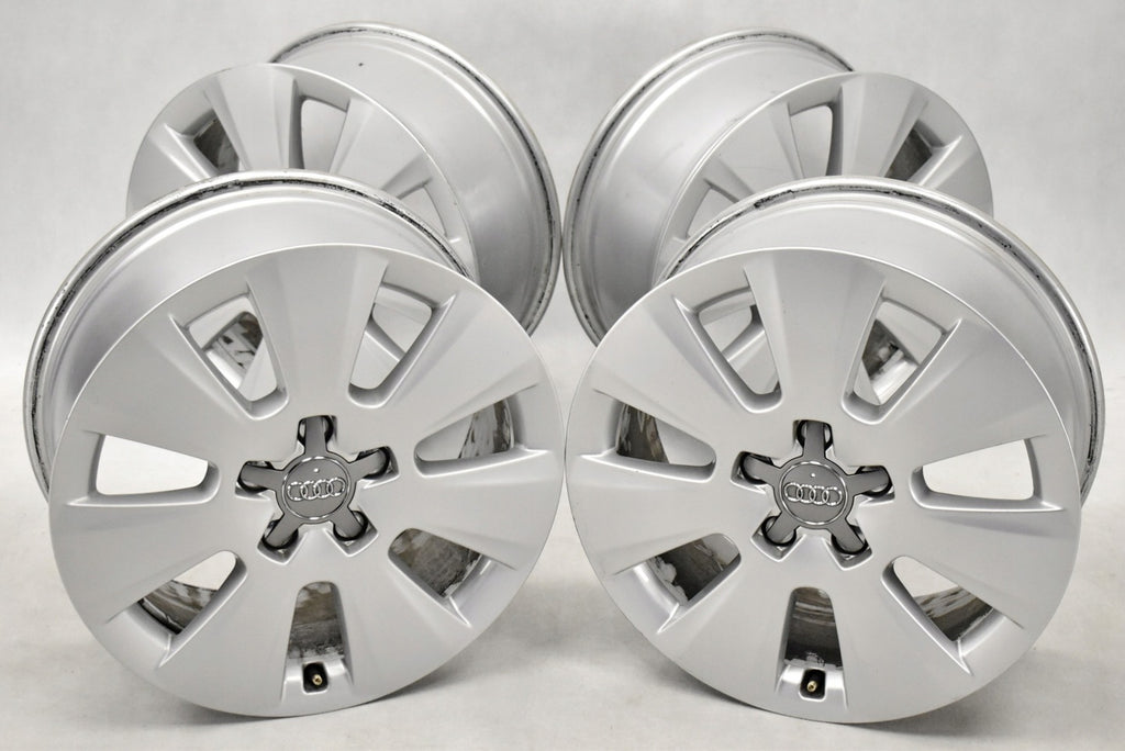 4x Alufelge 17 Zoll 7.5" 5x112 45ET Glanz Silber 8K0601025 Audi A4 B8 Rim Wheel FEL4400526615km