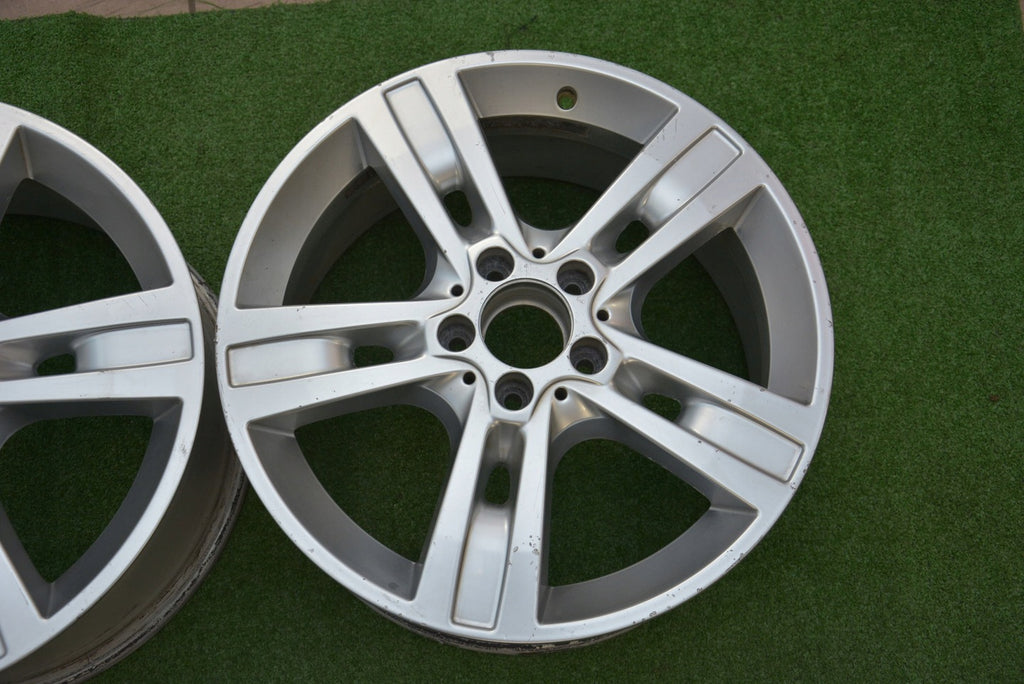 1x Alufelge 18 Zoll 8.0" 5x112 60ET Glanz Silber A1644015702 Mercedes-Benz