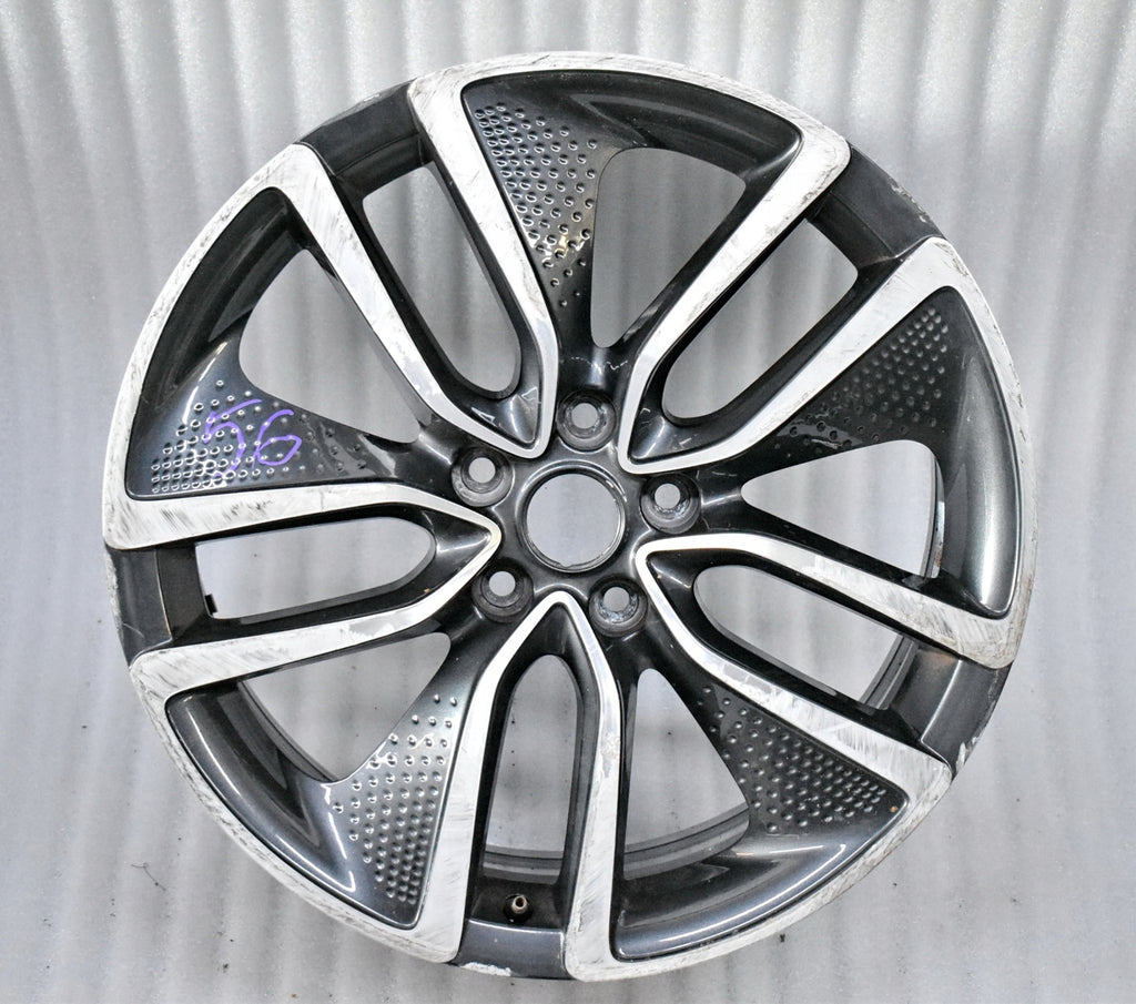 1x Alufelge 19 Zoll 8.0" 5x114.3 49ET Glanz Graphit 403002711 Mg Talisman FEL2679043406zw