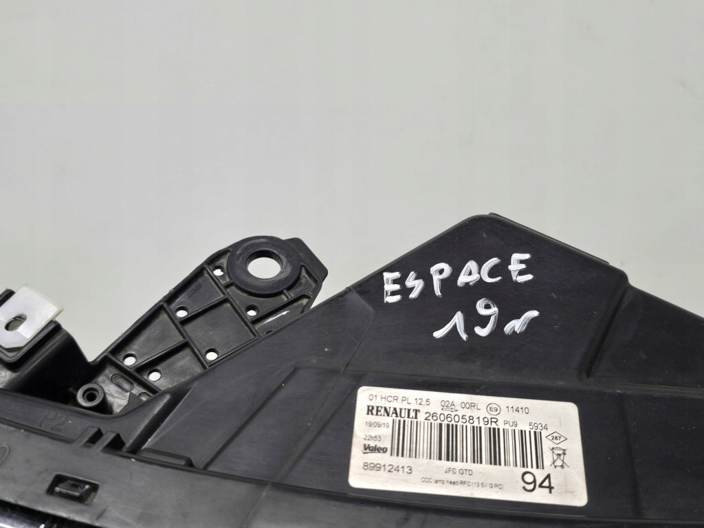 Frontscheinwerfer Renault Espace I 260605819R LED Links Scheinwerfer Headlight SCH8159912489wb