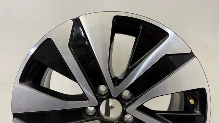 1x Alufelge 16 Zoll 6.0" 5x100 35ET Schwarz 2GM601025AH VW Rim Wheel FEL6939635006wb