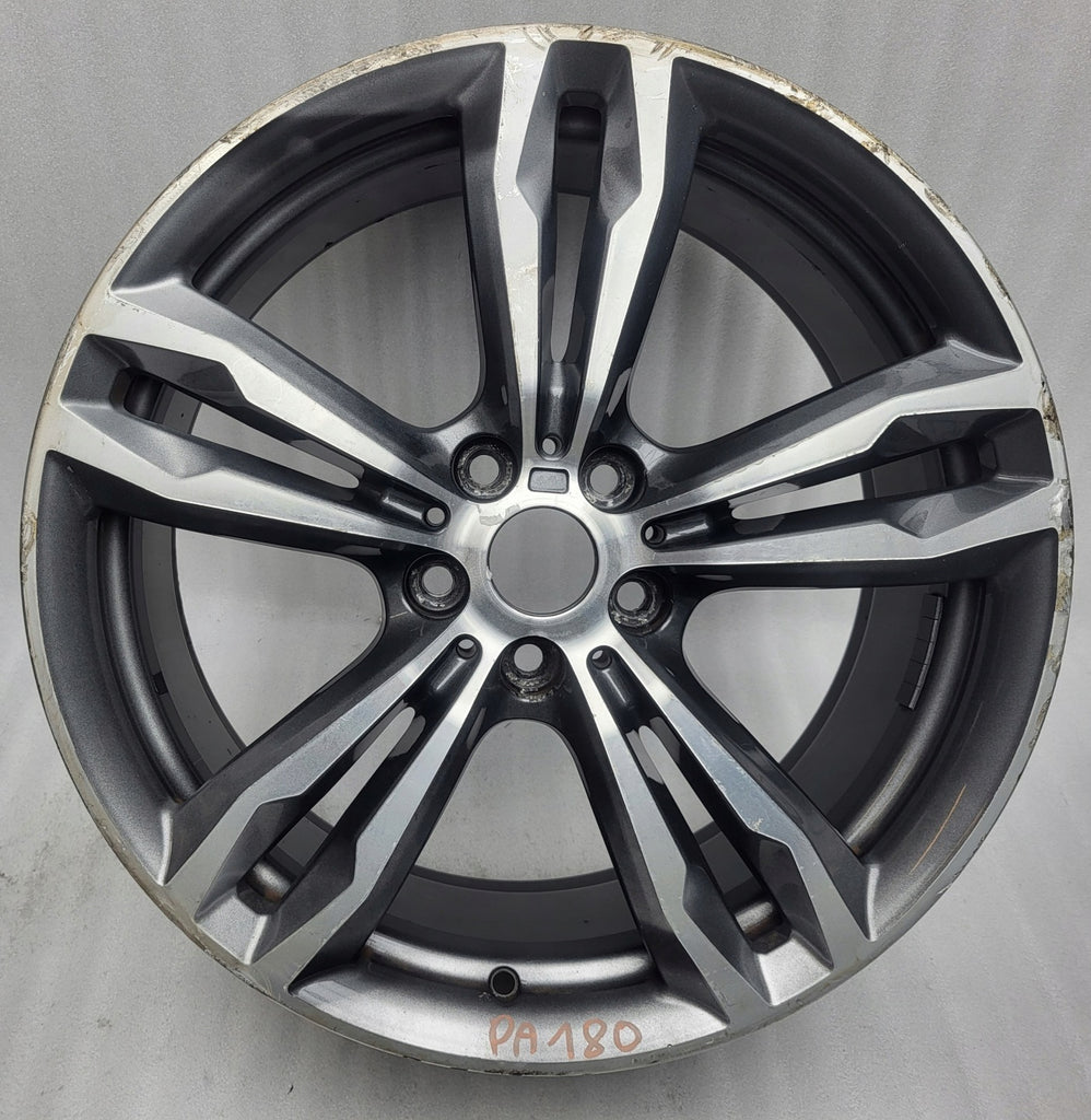 1x Alufelge 19 Zoll 7.0" 5x112 47ET Glanz Graphit 7849120 BMW X1 F48 Mg FEL5490171063my