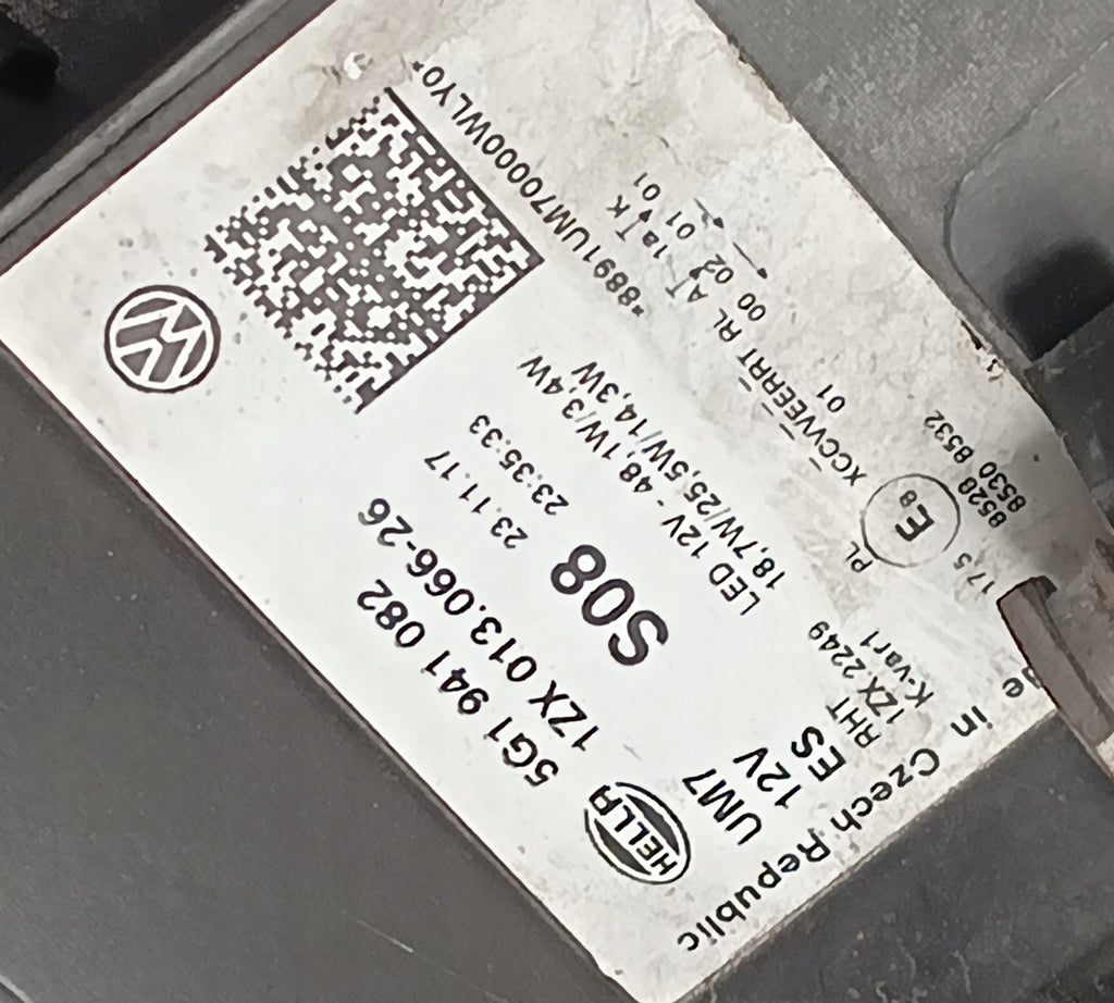 Frontscheinwerfer VW Golf VII 5G1941082 LED Rechts Scheinwerfer Headlight SCH2244424052fm