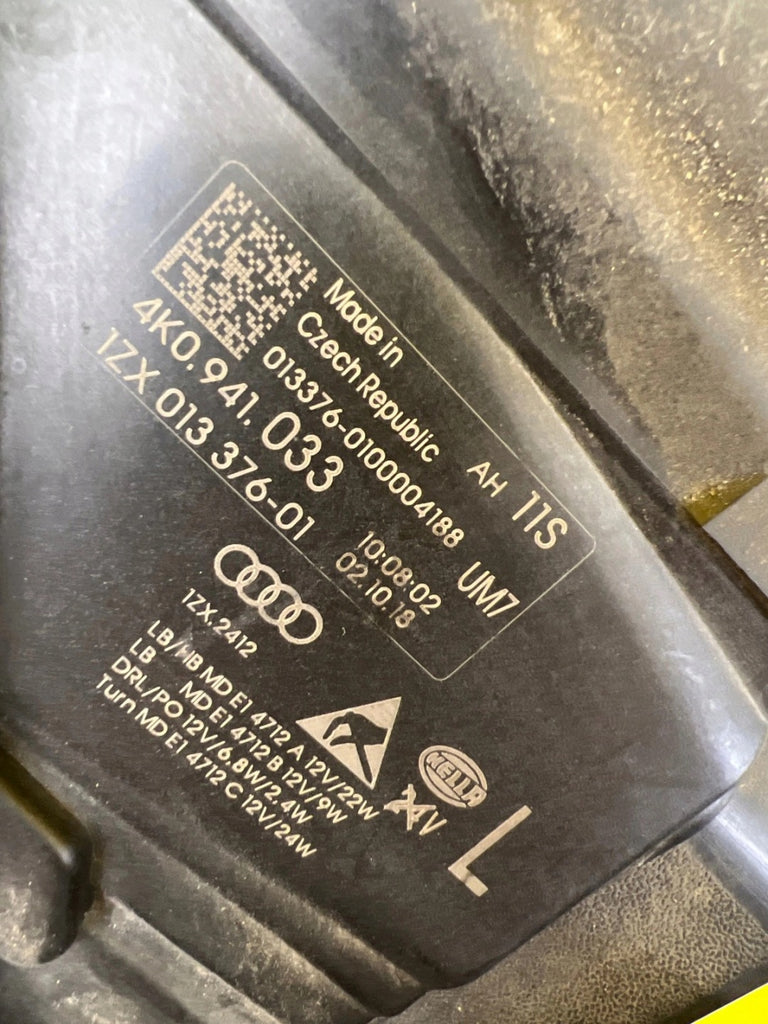 Frontscheinwerfer Audi A6 C8 4K0941033 LED Links Scheinwerfer Headlight SCH5216812678vk