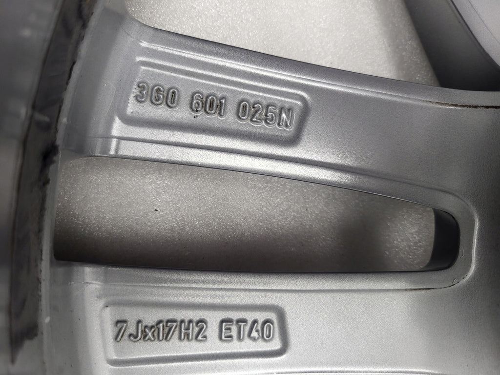 1x Alufelge 17 Zoll 7.0" 5x112 40ET Glanz Grau 3G0601025N VW Passat B8 Rim Wheel FEL6869930950is