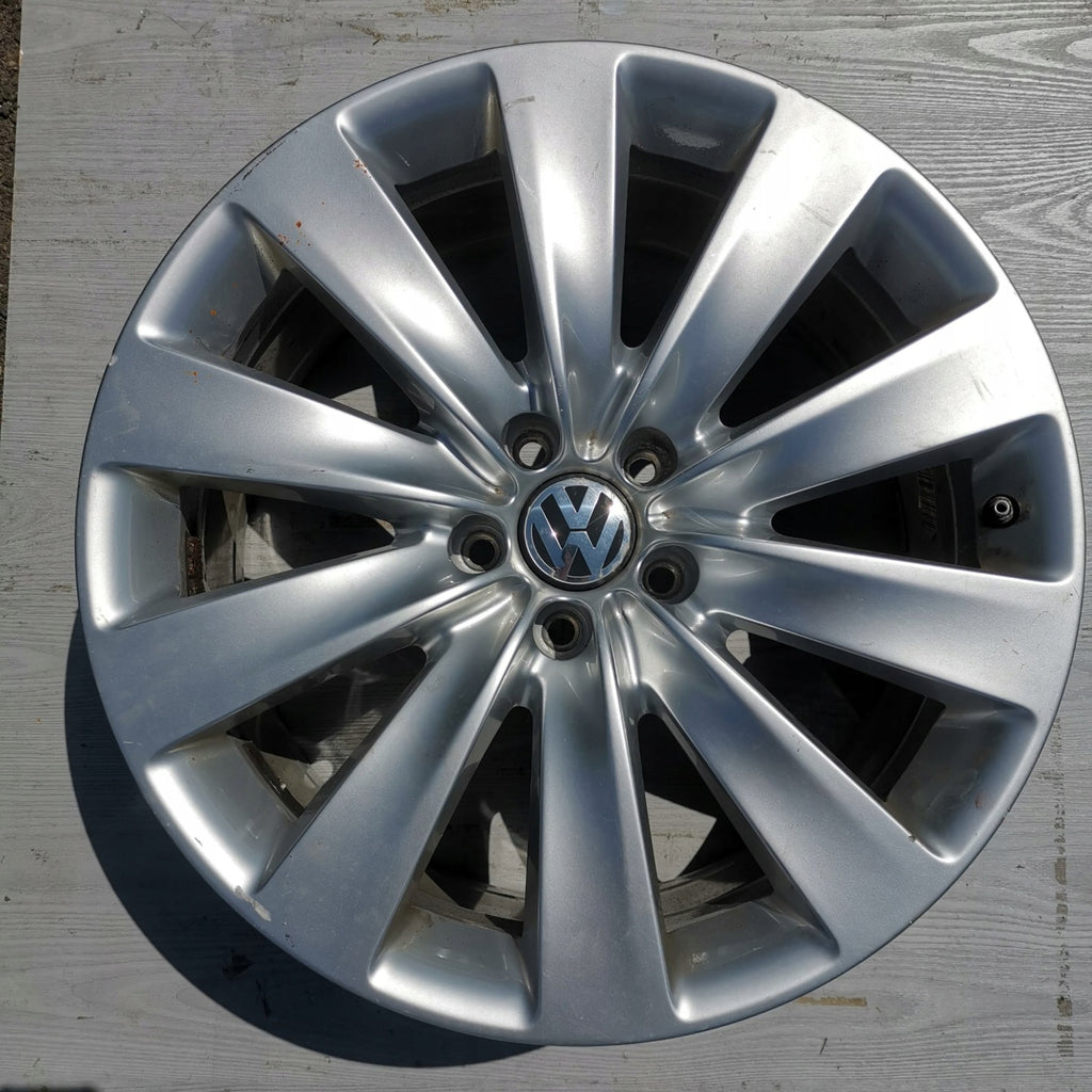 1x Alufelge 19 Zoll 8.5" 5x112 38ET Glanz Silber 3D0601025AP VW Rim Wheel FEL6287209606lw