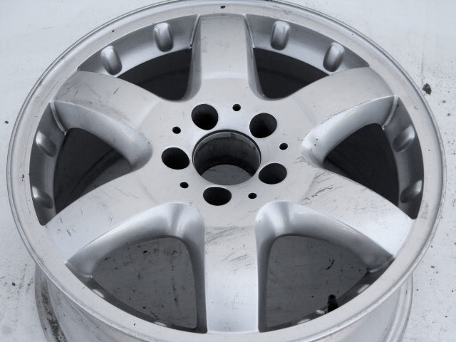 1x Alufelge 17 Zoll 8.5" 5x112 52ET Glanz Silber A1634012702 Mercedes-Benz