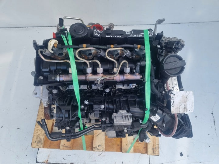 Motor BMW F45 B47C20A 2.0 190PS 140kW 100TKm 2014 Diesel Engine Komplett MOT9370665289tx