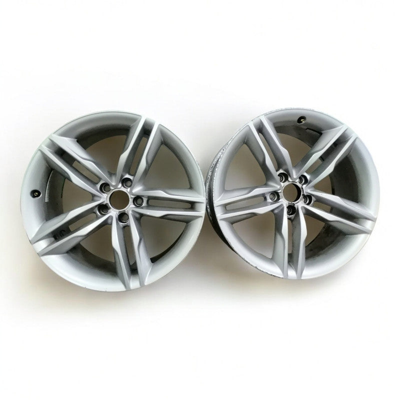 1x Alufelge 19 Zoll 8.5" 5x112 32ET Silber 8T0601025H Audi A5 Rim Wheel