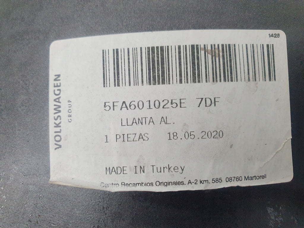 1x Alufelge 18 Zoll 7.5" 5x112 46ET 5FA601025E Seat Leon Rim Wheel FEL2327198903wk