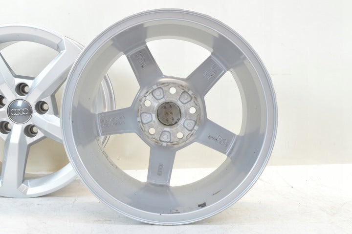 4x Alufelge 16 Zoll 6.5" 5x112 43ET Silber Audi Rim Wheel FEL2490160224gx