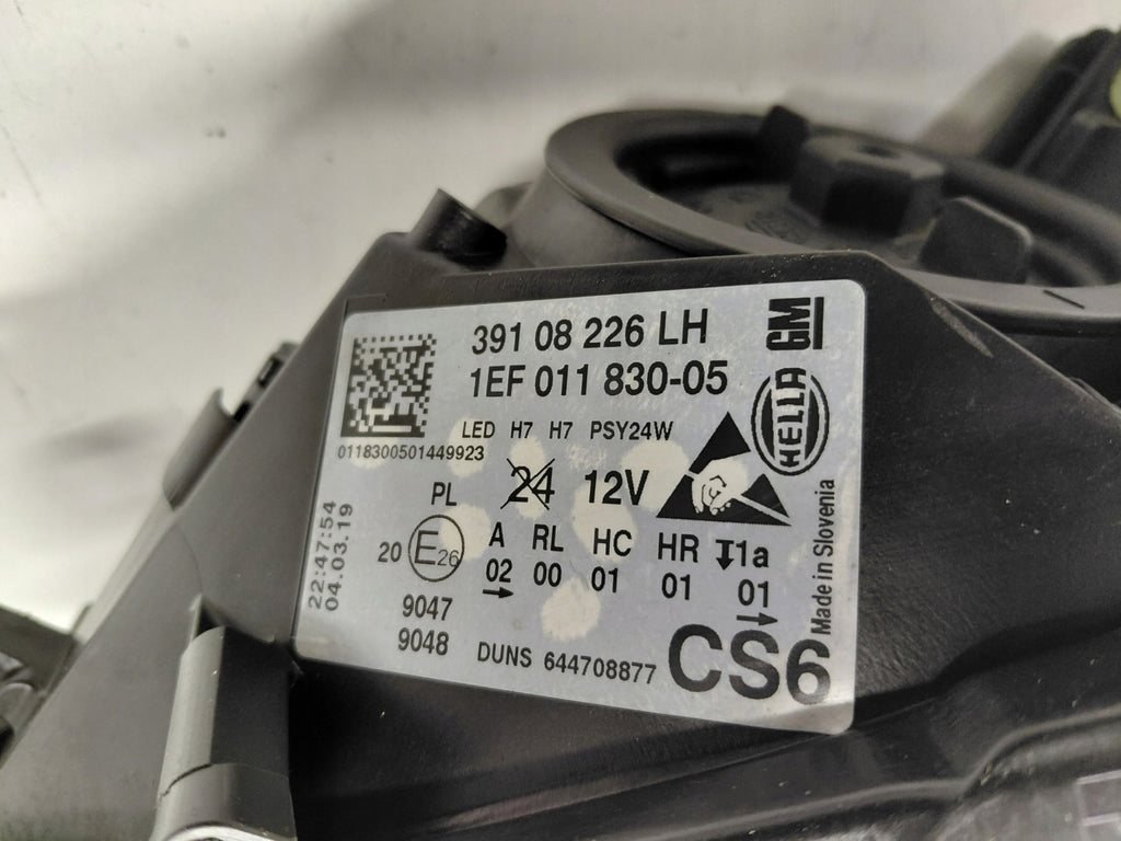 Frontscheinwerfer Opel Corsa E 39108226 LED Links Scheinwerfer Headlight SCH2169719784ys