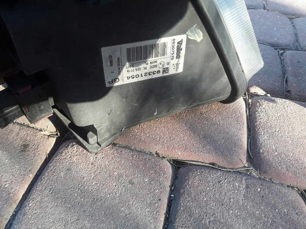 Frontscheinwerfer Opel Zafira B Meriva A Ein Stück (Rechts oder Links) Headlight