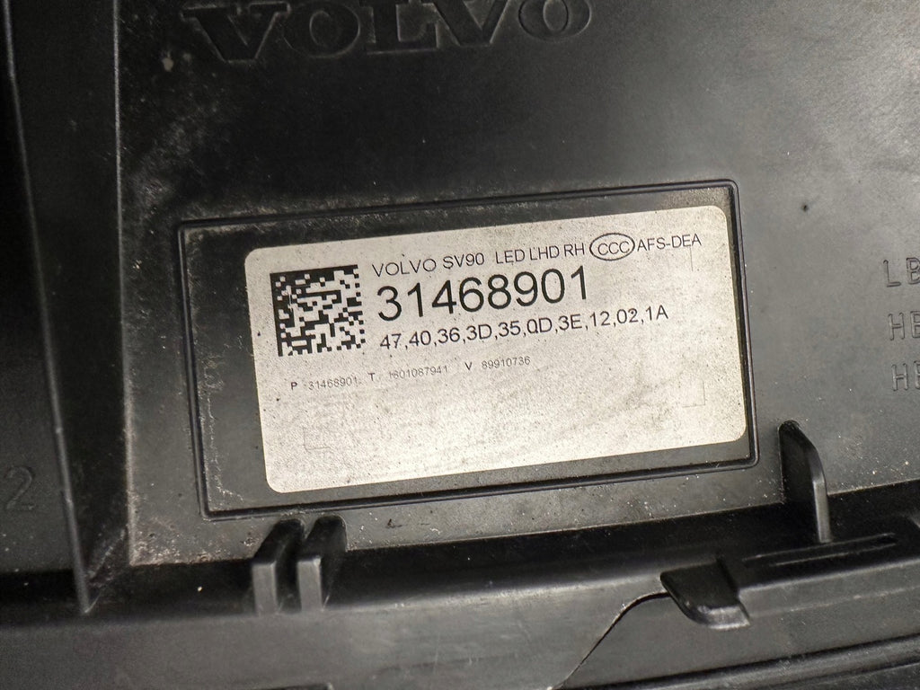 Frontscheinwerfer Volvo S90 V90 31468901 LED Rechts Scheinwerfer Headlight SCH1541413838ta