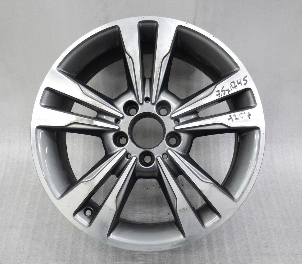 1x Alufelge 17 Zoll 7.5" 5x112 45ET Glanz Grau A2074010600 Mercedes-Benz A207 Mg