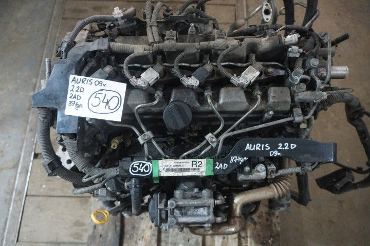 Motor Toyota Avensis 2AD-FHV 2AD 2.2 140TKm 2009 Diesel Engine Komplett MOT8522755505me