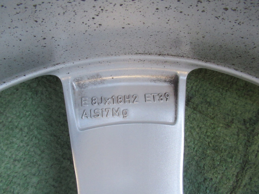 1x Alufelge 18 Zoll 8.0" 5x112 39ET Glanz Silber 4K0601025D Audi A6 B9 Rim Wheel FEL9740466197cc