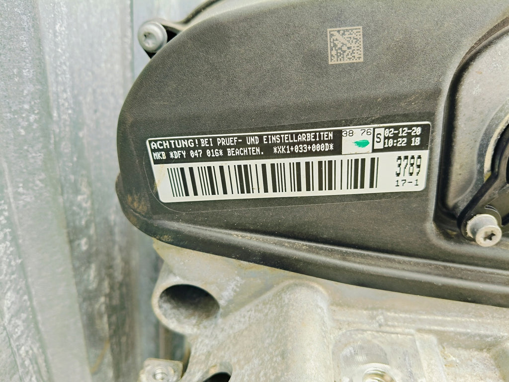 Motor VW Golf VIII Variant DFYA 1.5 TSI 150PS 110kW 62TKm 2021 Benzin Komplett
