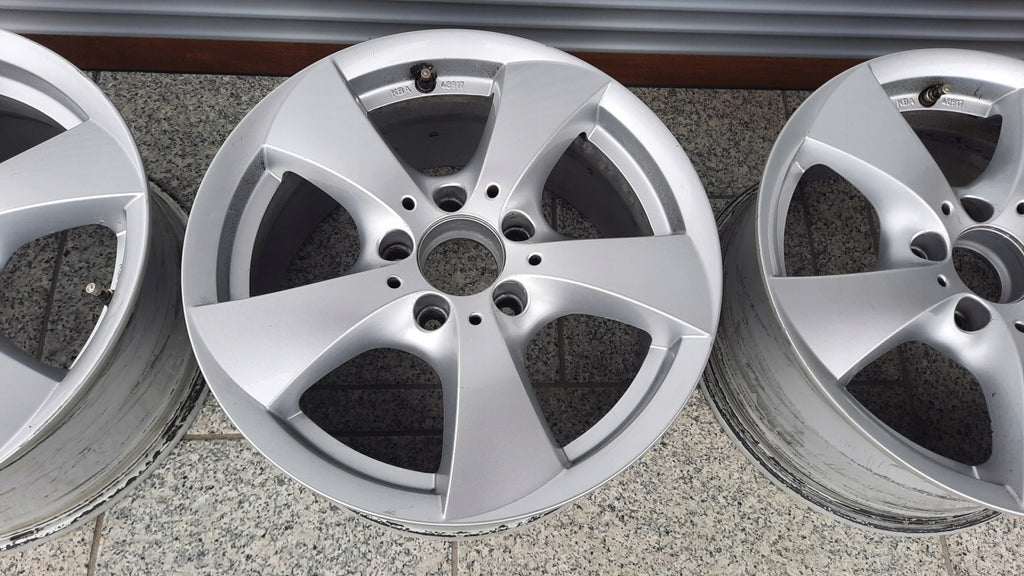 4x Alufelge 16 Zoll 7.5" 5x112 45ET Glanz Silber 513756 Audi A4 A3 Rim Wheel FEL4871446304qq