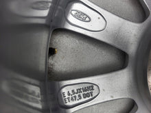 Load image into Gallery viewer, 1x Alufelge 16 Zoll 6.5" 4x108 47 5ET Glanz Silber H1BC-1007-B1A Ford Fiesta I FEL7605075367md