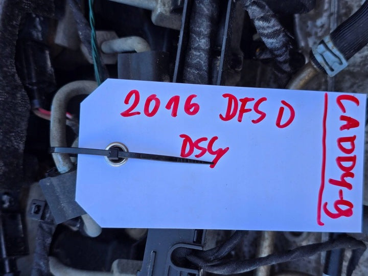 Motor VW Caddy I DFS 2.0 TDI 102PS 75kW 2016 Diesel Engine Komplett MOT4537974603qp