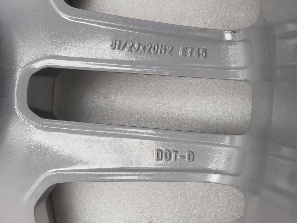 1x Alufelge 20 Zoll 8.5" 5x112 45ET Glanz Silber A2044016602 Mercedes-Benz X204 FEL7654758253xo
