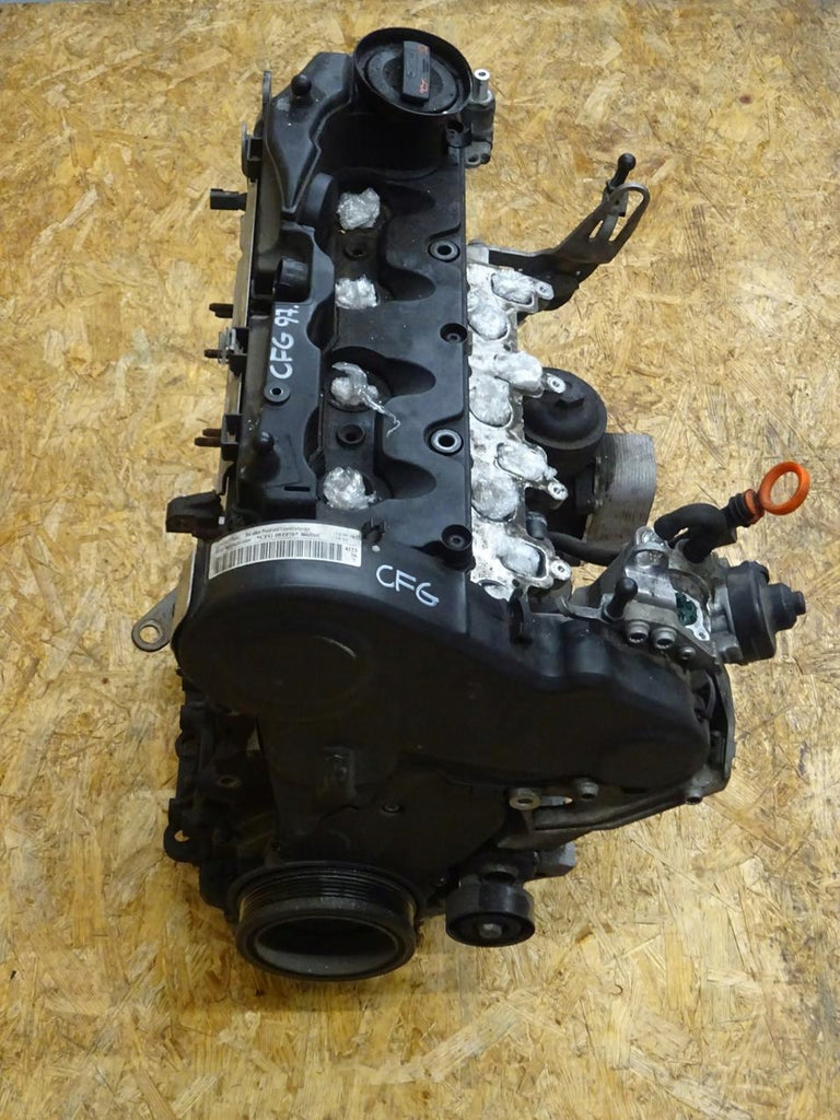 Motor Audi A3 Tt CFGB 2.0 TDI 177PS 125kW 97TKm 2008 Diesel Engine Unkomplett