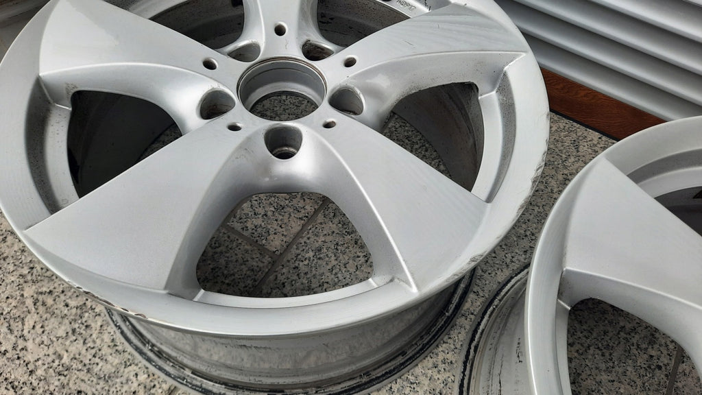 4x Alufelge 16 Zoll 7.5" 5x112 45ET Glanz Silber 513756 Audi A4 A3 Rim Wheel FEL4871446304qq