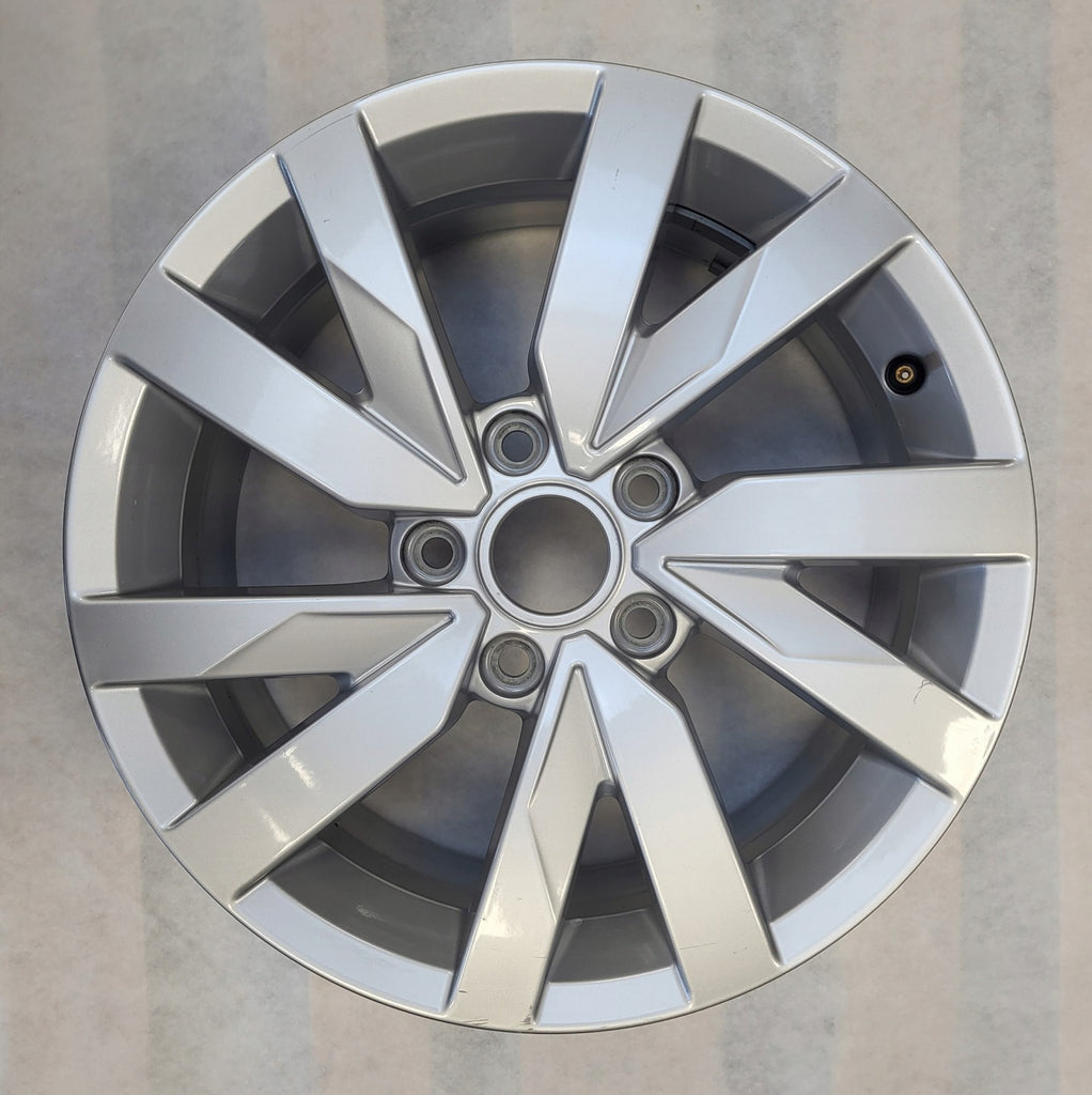 4x Alufelge 16 Zoll 6.5" 5x112 41ET Matt Silber 3G0601025BJ VW Passat B8 FEL7730664724zj