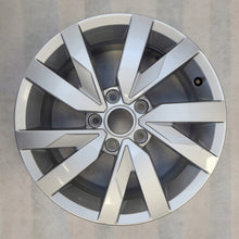 Laden Sie das Bild in den Galerie-Viewer, 4x Alufelge 16 Zoll 6.5" 5x112 41ET Matt Silber 3G0601025BJ VW Passat B8 FEL7730664724zj