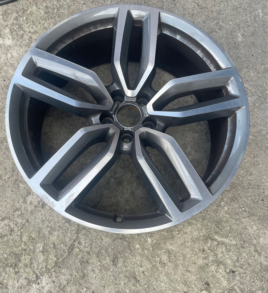 1x Alufelge 21 Zoll 8.5" 5x112 33ET Glanz 8R0601025CP Audi Rim Wheel FEL5119332447ld