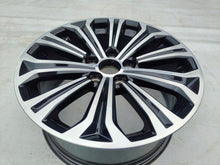 Laden Sie das Bild in den Galerie-Viewer, 1x Alufelge 17 Zoll 7.5" 5x114.3 40ET Glanz Schwarz 42611-02R30 Toyota Corolla FEL7542192560bq