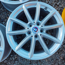 Load image into Gallery viewer, 4x Alufelge 17 Zoll 7.5" 5x112 52ET Glanz Silber 6856061 BMW F45 Rim Wheel FEL4370508266fy