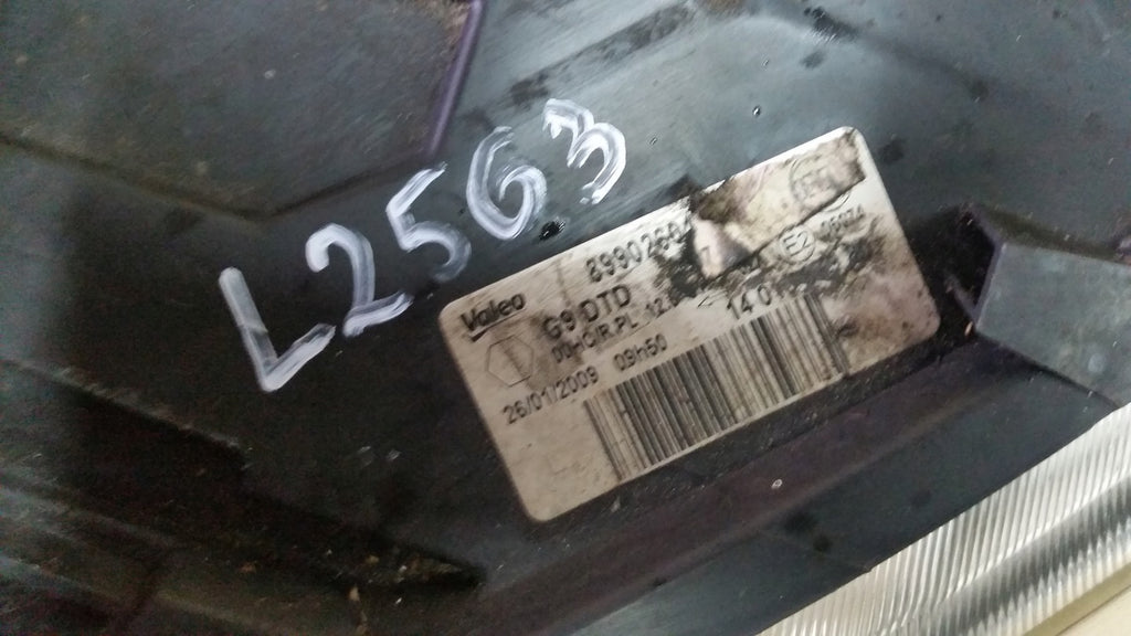 Frontscheinwerfer Citroën Jumpy 1401367980 Rechts Scheinwerfer Headlight