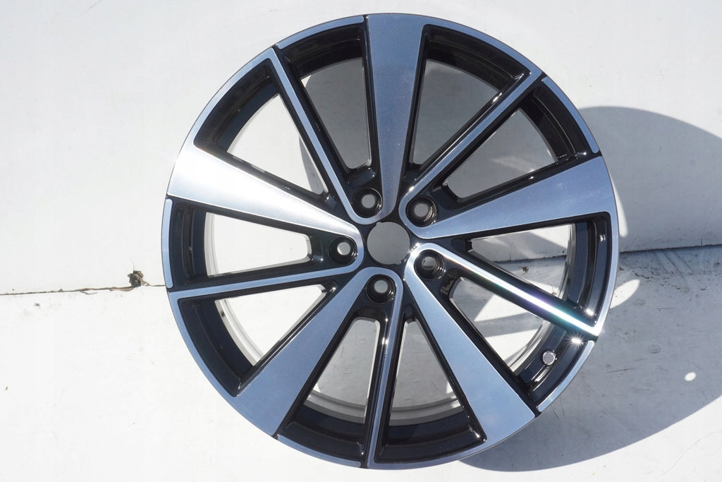 1x Alufelge 19 Zoll 8.0" 5x108 50ET Glanz Schwarz 31680895 Polestar Rim Wheel