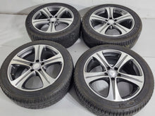 Laden Sie das Bild in den Galerie-Viewer, 4x Alufelge 18 Zoll 8.0" 5x112 43ET Schwarz A2134011400 Mercedes-Benz Rim Wheel FEL4717754742ug