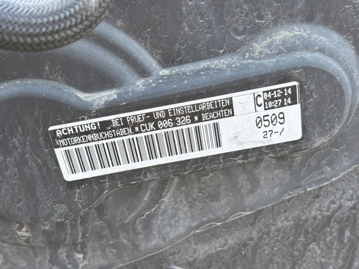 Motor VW Golf VII CUK 1.4 150PS 110kW 85TKm Benzin Engine Komplett MOT7486273028uk