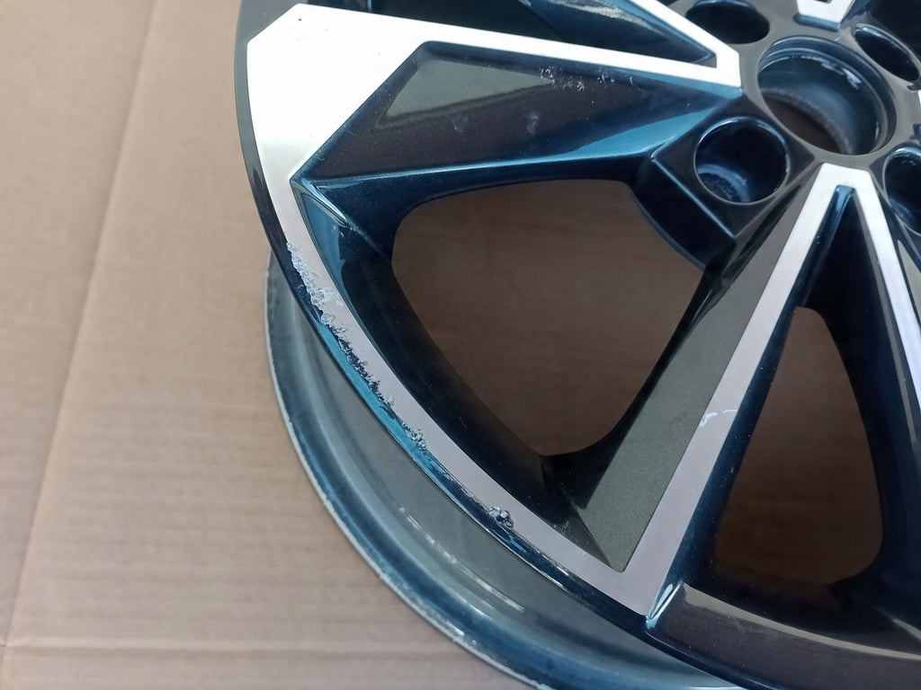 1x Alufelge 16 Zoll 6.0" 4x100 43ET Glanz Silber 1ST601025 Skoda Citigo