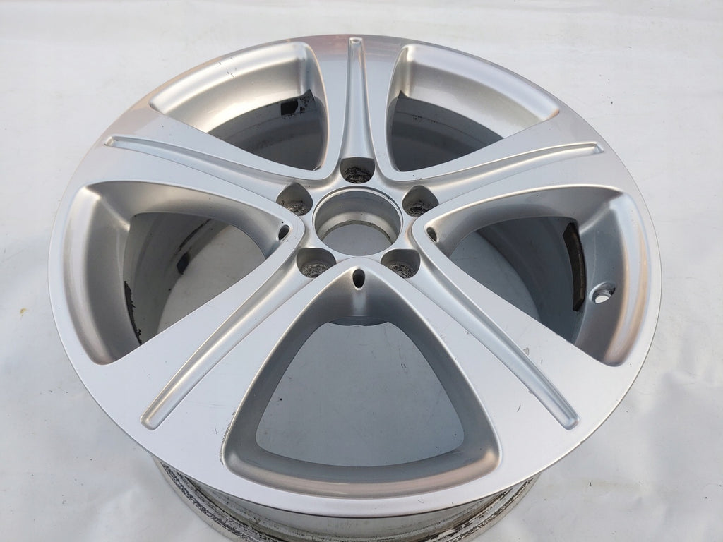 1x Alufelge 17 Zoll 7.5" 5x112 40ET Glanz Silber A2134011200 Mercedes-Benz