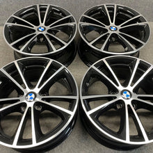 Laden Sie das Bild in den Galerie-Viewer, 4x Alufelge 17 Zoll 7.5" 5x112 27ET Glanz Schwarz 6863417 BMW G31 G30 Rim Wheel FEL1708044388jo