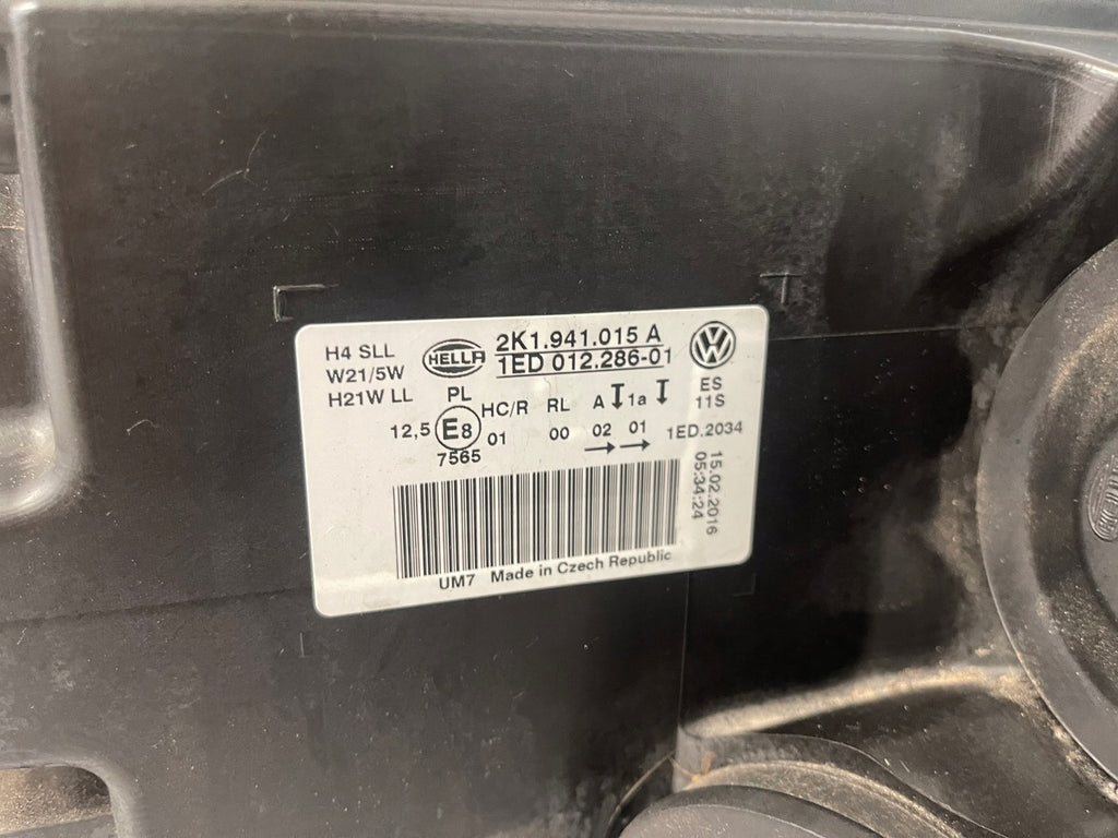 Frontscheinwerfer VW Caddy III 2K1941015A Links Scheinwerfer Headlight SCH6335152825lf